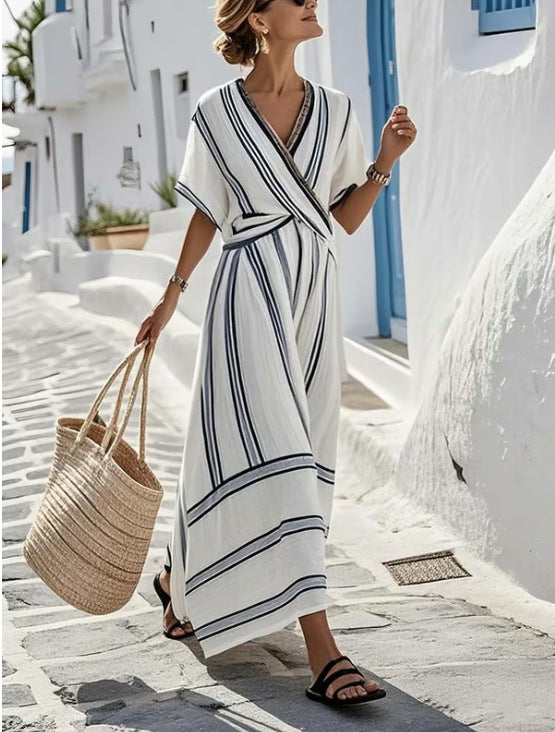 Print Holiday Dress Summer