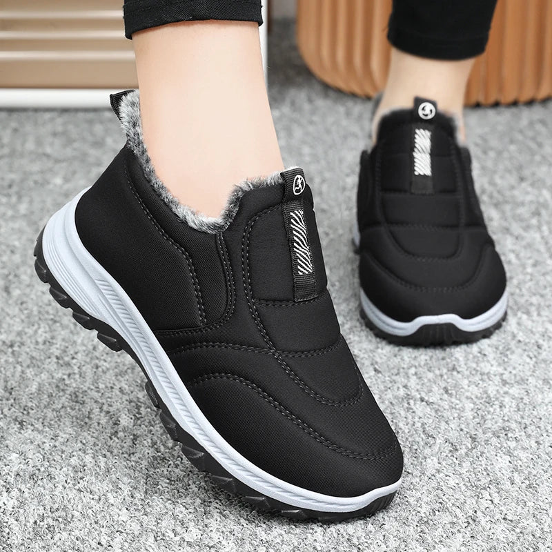 Women's Boots Winter Shoes 2024 Women Waterproof Snow Boots Female Slip On Casual Shoe Plush Footwear Men's Ankle Botas