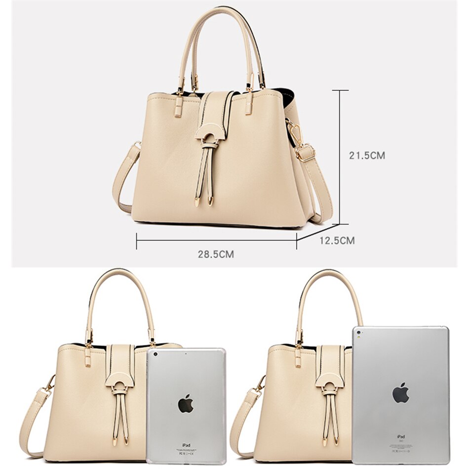 High Quality Exquisite Ladies Handbag Solid Color Shoulder Messenger Bags for Women New Casual Crossbody Bag Purses and Handbags