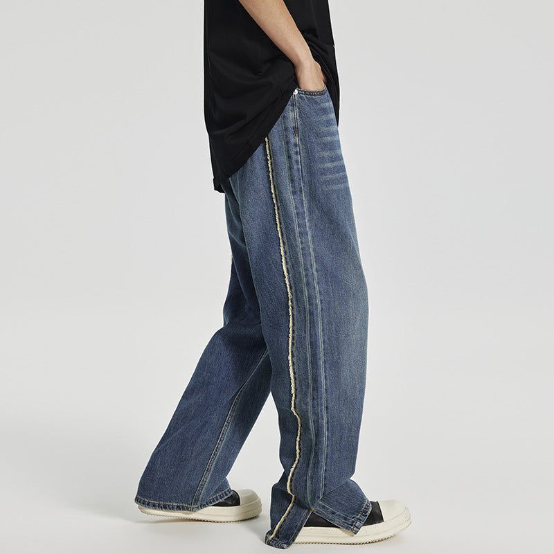 Fashion Personalized Men's Clothing American Retro Jeans