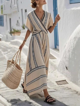 Print Holiday Dress Summer