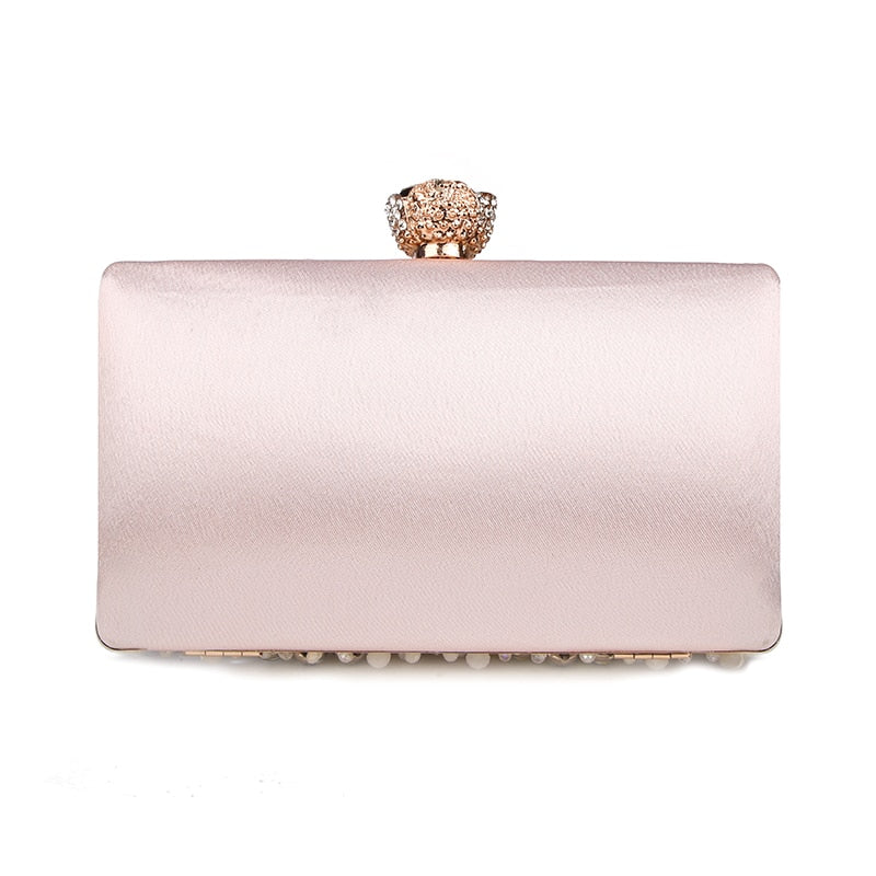 Luxy Moon Women's Evening Clutch Bag Rhinestone Clutch Purse Ladies Hand Bags Wedding Handbags Wallet Party Bag ZD848