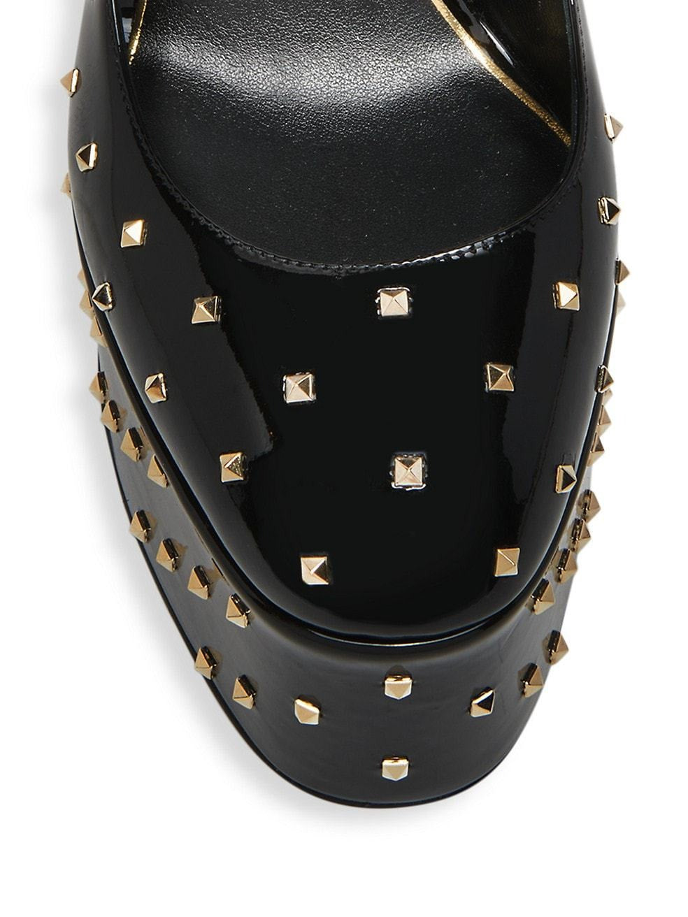 Platform Shoes Office Lady Chunky Heels Ladies Shoes Rivet Ankle Strap Thick Bottom