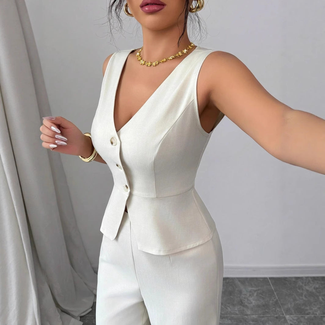 trendy coord-set sleeveless