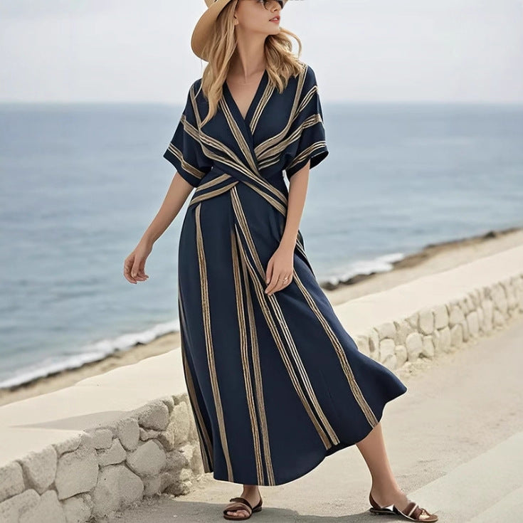 Print Holiday Dress Summer