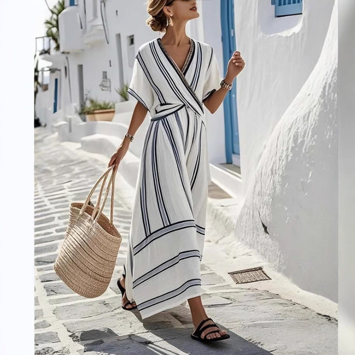 Print Holiday Dress Summer