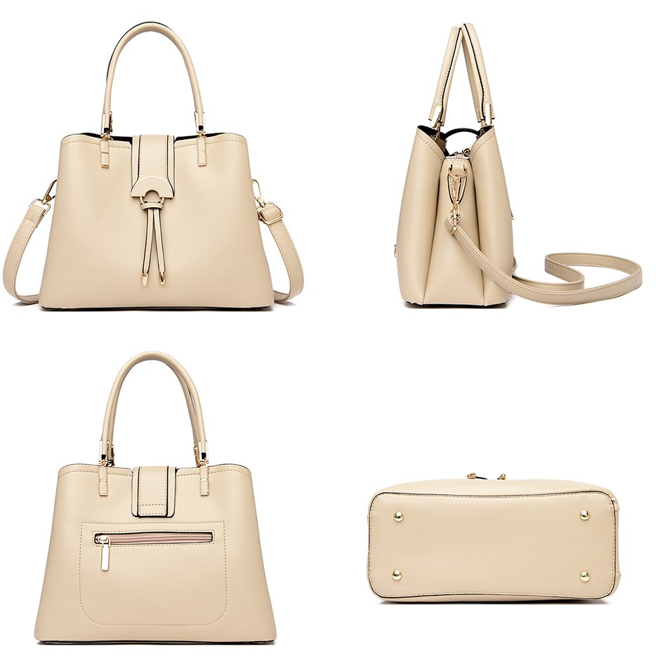 High Quality Exquisite Ladies Handbag Solid Color Shoulder Messenger Bags for Women New Casual Crossbody Bag Purses and Handbags