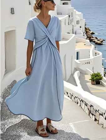 Print Holiday Dress Summer