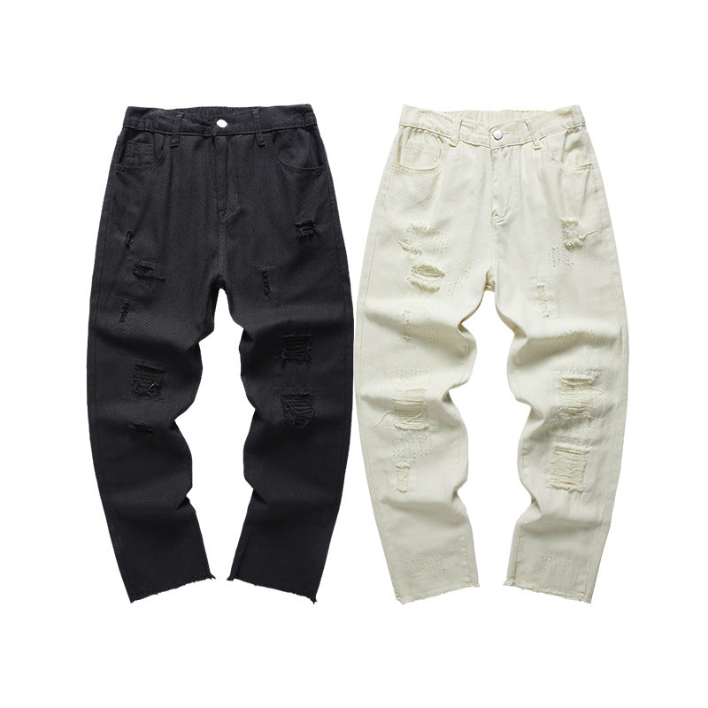 Fashion Personalized Men's Clothing Casual Flared Trousers