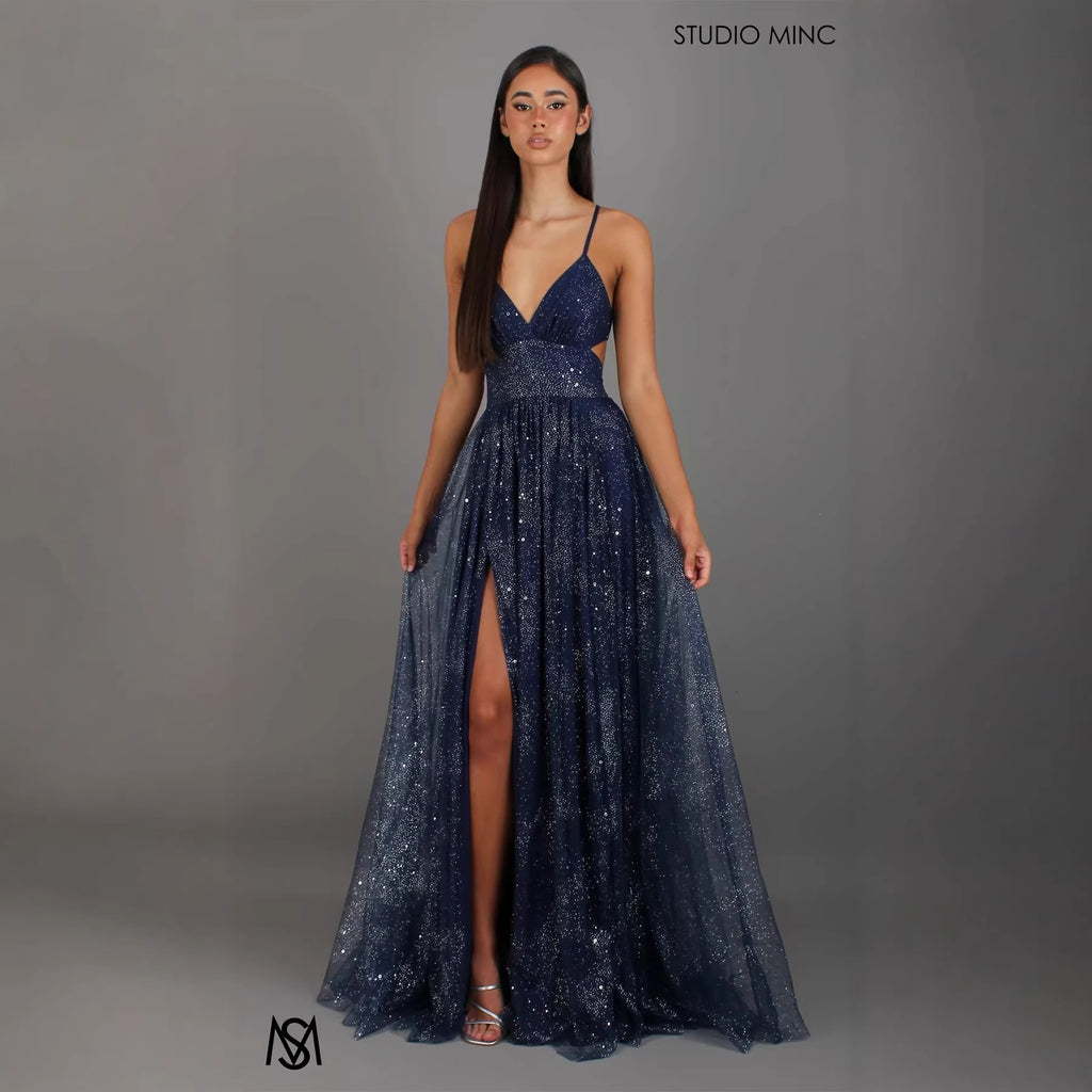 Elegant Womens V-neck Sleeveless Strapless Dress
