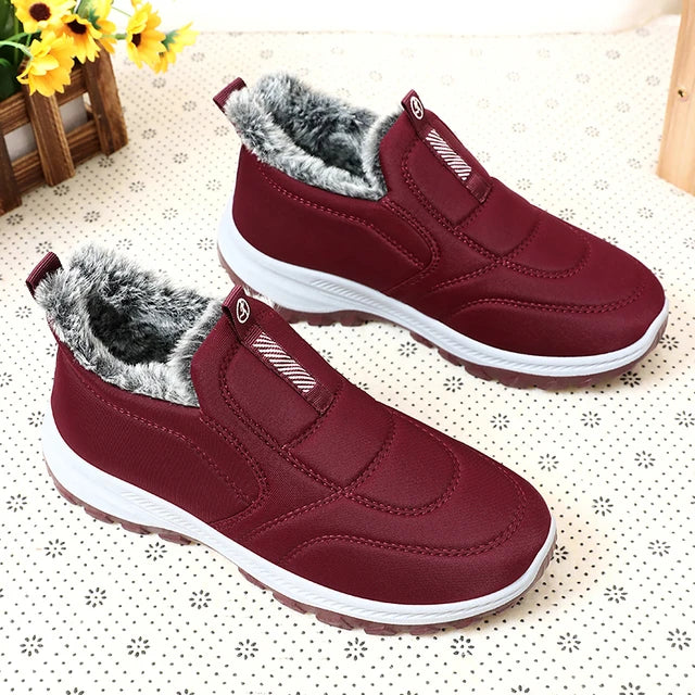 Women's Boots Winter Shoes 2024 Women Waterproof Snow Boots Female Slip On Casual Shoe Plush Footwear Men's Ankle Botas
