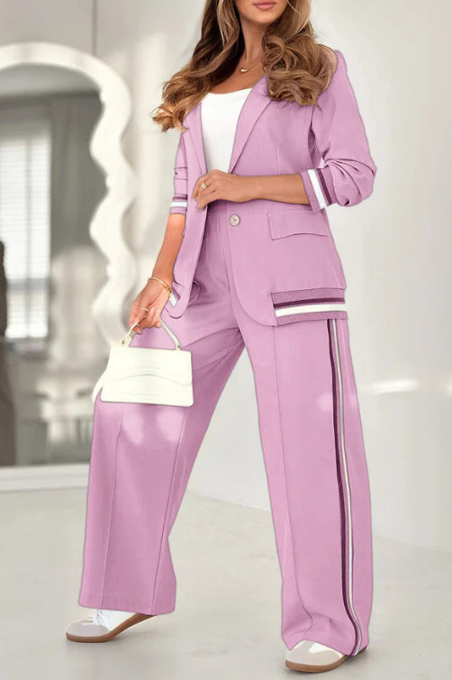 2 Pcs Set Women Suit Coat