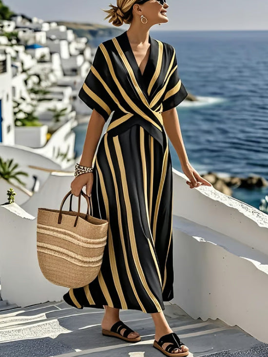 Print Holiday Dress Summer