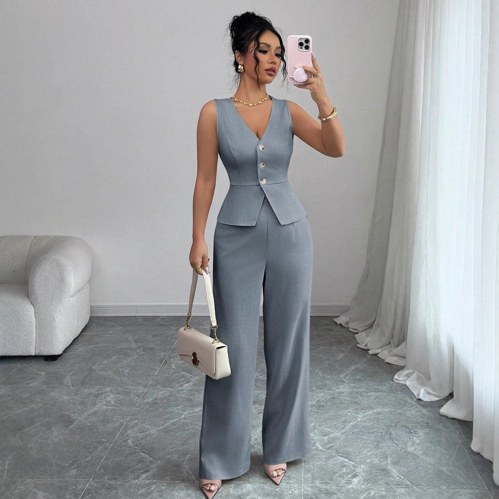 trendy coord-set sleeveless