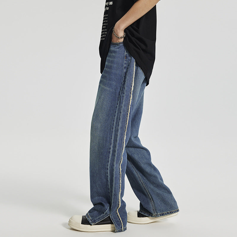 Fashion Personalized Men's Clothing American Retro Jeans