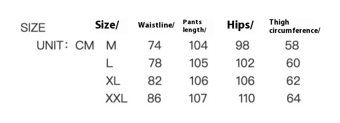 Casual Loose Function Pants Men