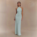 Ins Bodycon Halter Dress